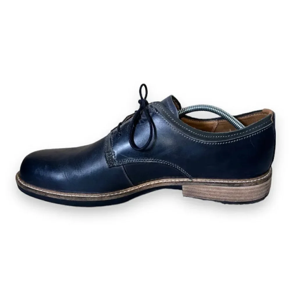 Ecco‎ Kenton Derby Tie Black Leather Oxfords Men's 13.5